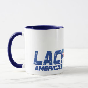 Caneca Engrenagem do esporte de América do Lacrosse