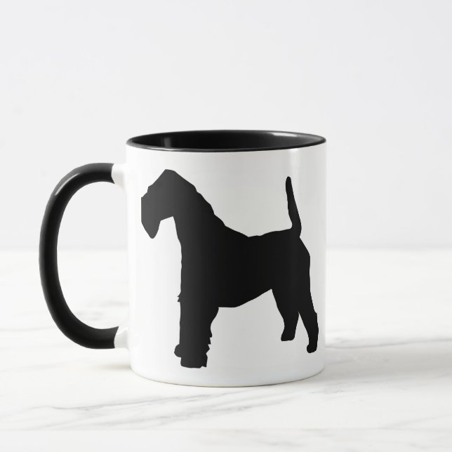 Caneca Engrenagem do Fox Terrier Wirehaired (Esquerda)