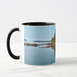 Caneca Enseada de Malone da Ilha Royale e lagoa lisa