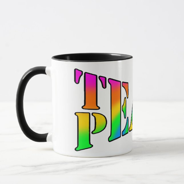 CANECA ENSINAR PAZ (Esquerda)