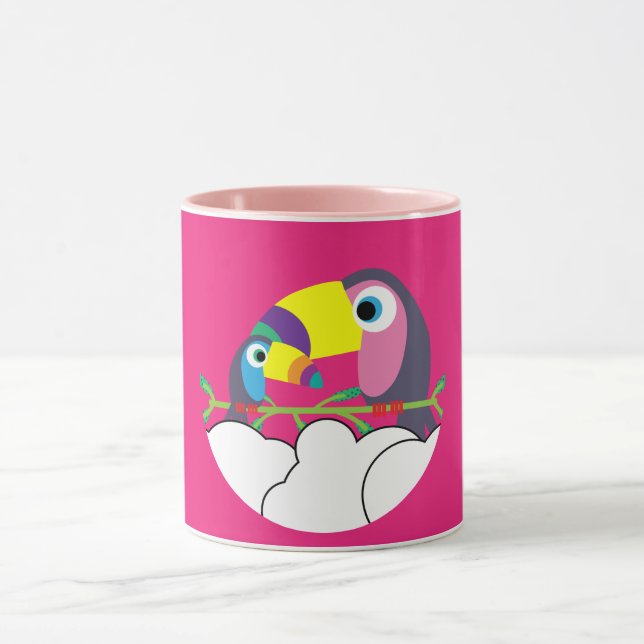 Caneca Ensino Superior | Pré-escolar | Crianças | Toucan  (Centro)