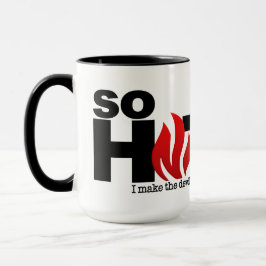 Caneca Então, canetas de nomes personalizados quentes