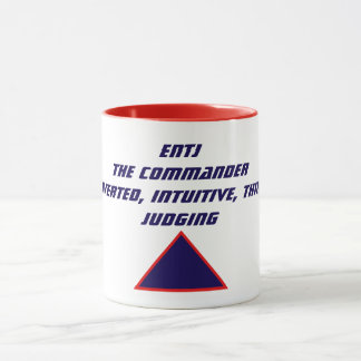Caneca ENTJ Comandante Mug