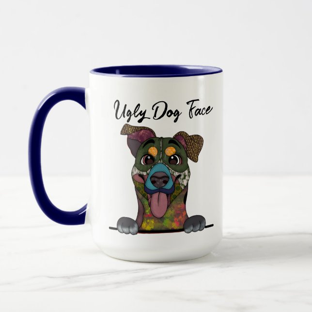 Caneca Entlebucher Mountain Dog cara feia (Esquerda)
