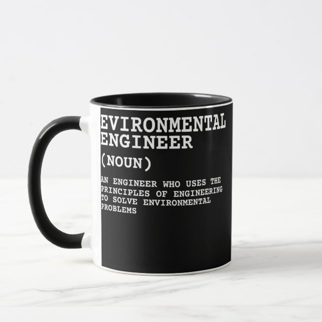 Caneca Environmental Engineer And Environmental Science (Esquerda)