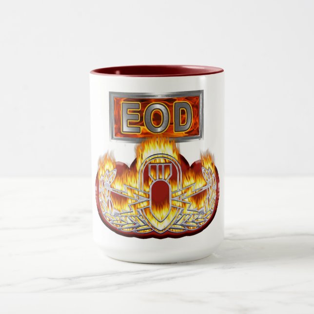 Caneca EOD comemorativo de concepção única (Centro)