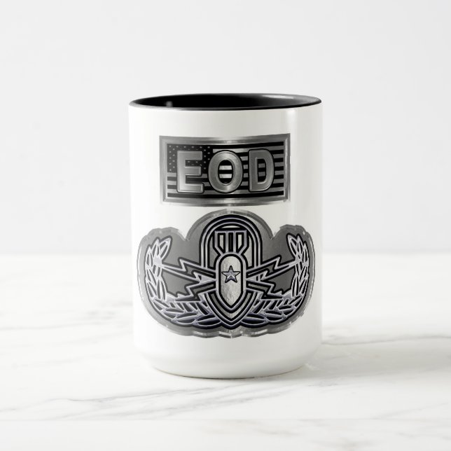 Caneca EOD comemorativo de concepção única (Centro)