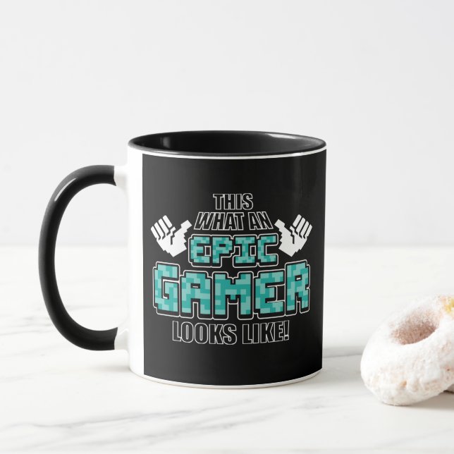 Caneca Epic Gamer Parece (Com Donut)