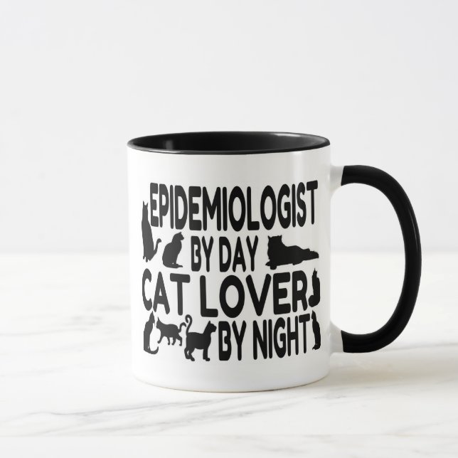 Caneca Epidemiologista do Cat Lover (Direita)