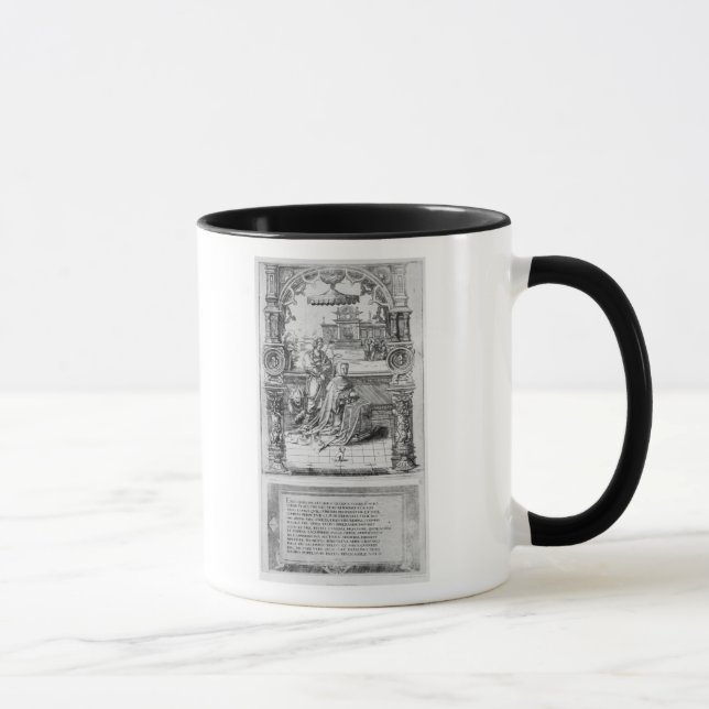 Caneca Epitáfio de Margaret de Áustria (Direita)