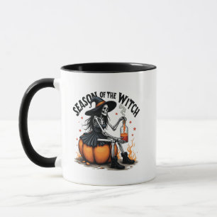 Caneca Época Da Bruxa Spooky Hallowee Wtich