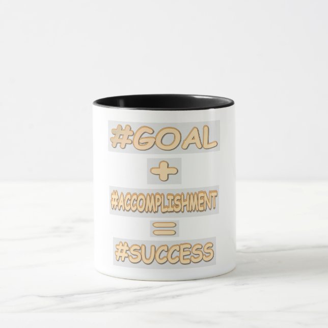 Caneca "EQUAÇÃO DE SUCESSO" Design. Comprar Agora (Centro)