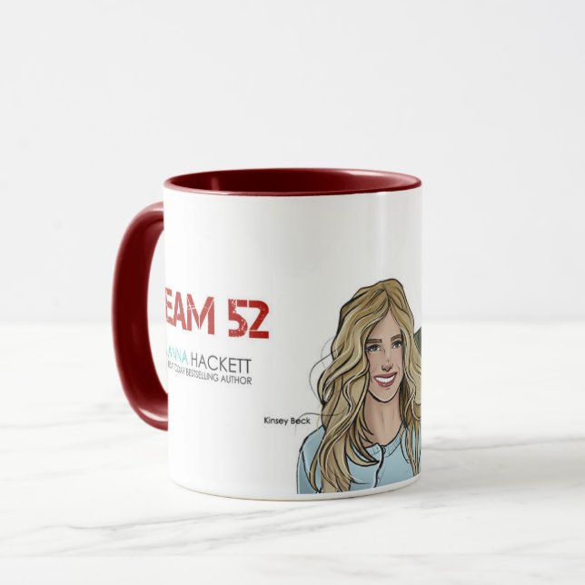 Caneca Equipe 52 Mug - Kinsey e Smith (Frente Esquerda)
