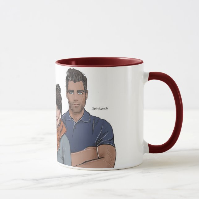 Caneca Equipe 52 Mug - Seth e janeiro (Direita)