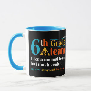 Caneca Equipe De 6 Como Equipe Normal, Mas Muito Mais Fri