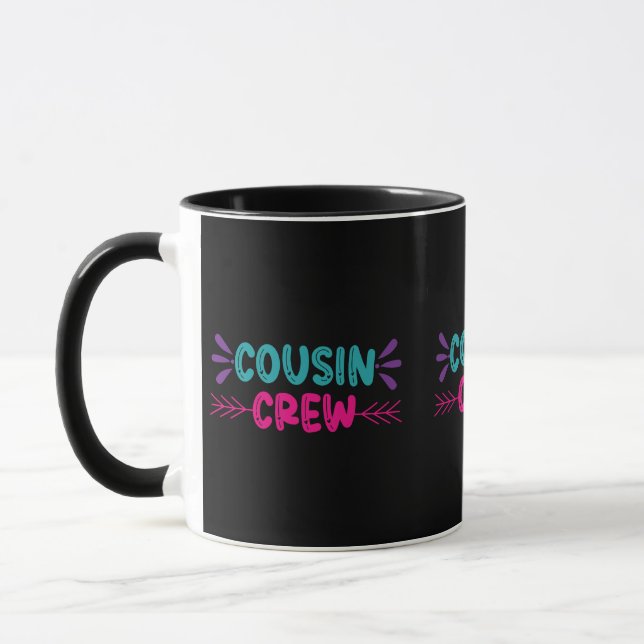 Caneca Equipe de Primos Fofos (Esquerda)