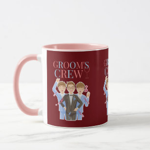 Caneca Equipe do Noivo Despedida de Solteiro 