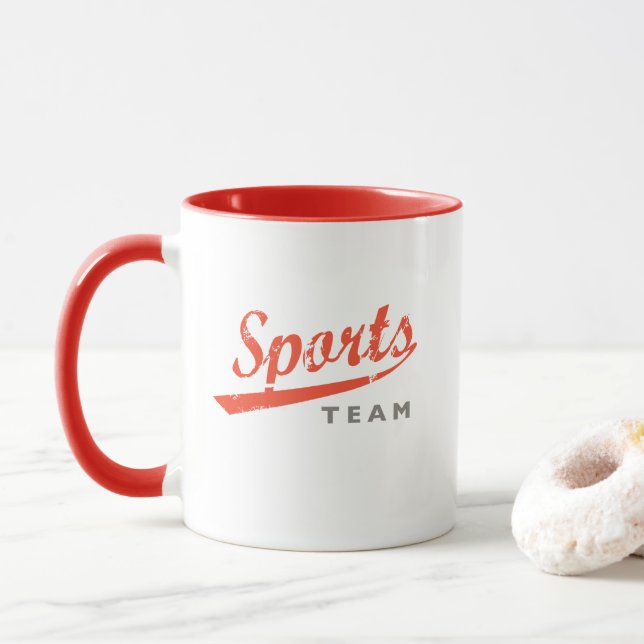 Caneca Equipe Genérica de Esporte (Com Donut)