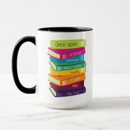 Caneca Era Uma Vez Alguém Amava Livros