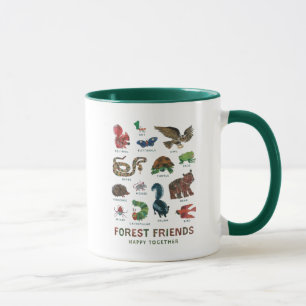 Caneca Eric Carle Amigos da Floresta Felizes Juntos