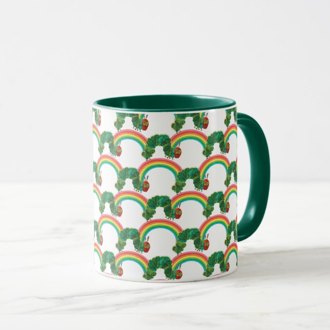 Caneca Eric Carle O Padrão De Lagarta Muito Faminto (Frente Esquerda)