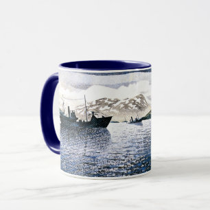 Caneca Eric Ravilious - Noruega, realismo mágico,