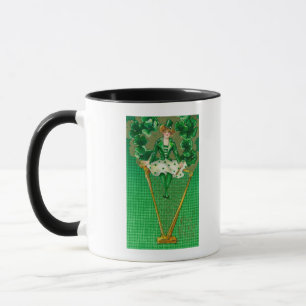 Caneca Erin Go Bragh Woman em Harp Scene