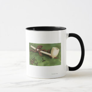 Caneca Erin vai Bragh, tubulação do marfim