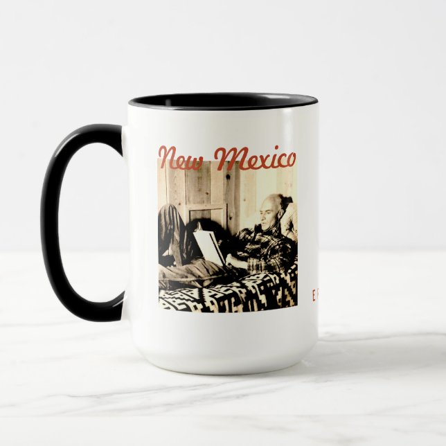 Caneca Ernie Pyle Mug Novo México (Esquerda)