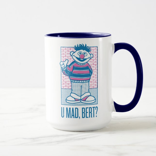 Caneca Ernie | U Louco, Bert? (Direita)