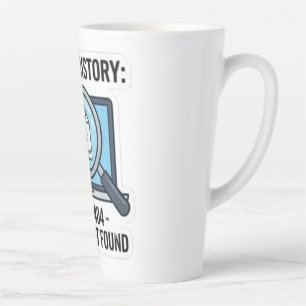 Caneca Erro 404 - Xícara de Café Divertida de TI