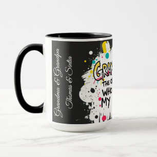 Caneca Erupção de Amor Familiar - Dia dos Avós personaliz