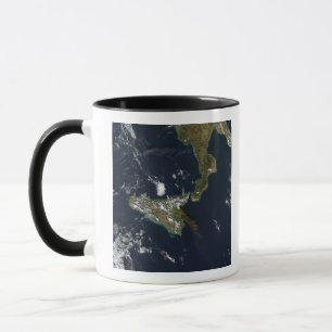 Caneca Erupção de Mt Etna em Sicília