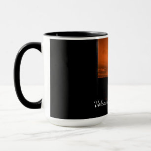 Caneca Erupção Vulcânica Islândia Natureza