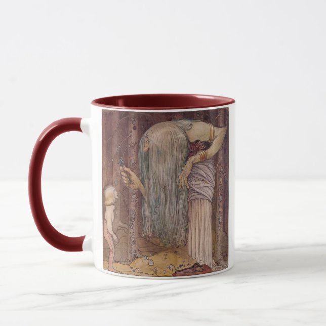 Caneca ERVA do TROLL de John Bauer (Esquerda)