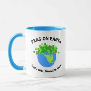 Caneca Ervilhas Na Terra