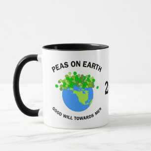 Caneca Ervilhas Na Terra