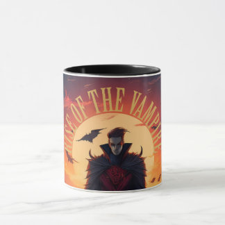 Caneca Esboço nas Sombras: Edição de Vampiro