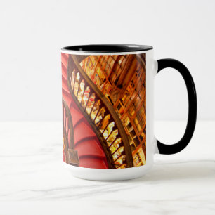 Caneca Escadaria vermelha ornamentada, Portugal