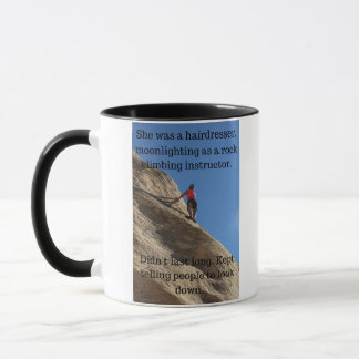 Caneca Escalada engraçada