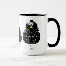 Caneca Escalas modelo do trem - que é sua escala?