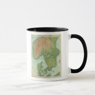 Caneca Escandinávia do Sul e Dinamarca