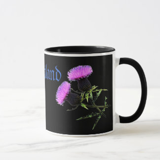 Caneca Escócia, Cardo-espinho a flor nacional da