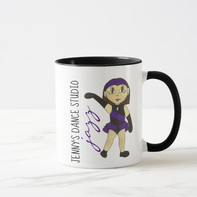 Caneca Escola de Professores Dançarinos Personalizada Dan (Direita)