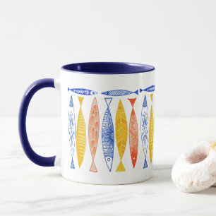 Caneca Escola de Verão de Mug de Peixe