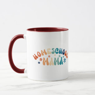 Caneca Escolas Domésticas Personalizadas Mamãe Com Nomes 