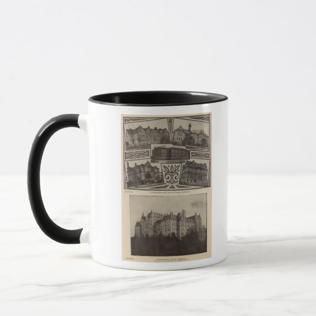 Caneca Escolas, Tacoma, Lavar (Esquerda)