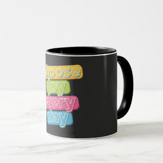 Caneca Escolha a Alegria Todos os Dias !