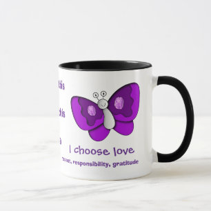 Caneca Escolho Amar Editores Personalizados De Café Mug