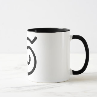 Caneca escondida da vila da folha